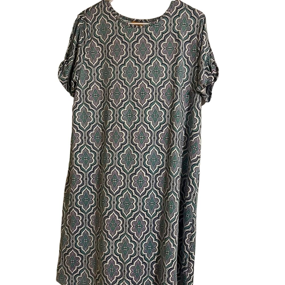Ruby Rd Dress MIDI Lightweight in Medium - Picture 1 of 4